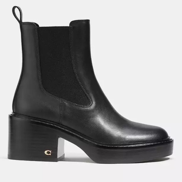 Coach Kingsley leather bootie - Picture 2 of 11